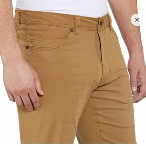 G.H. Bass 5 Pocket Groundwork Pant 40x34 Tan NWT